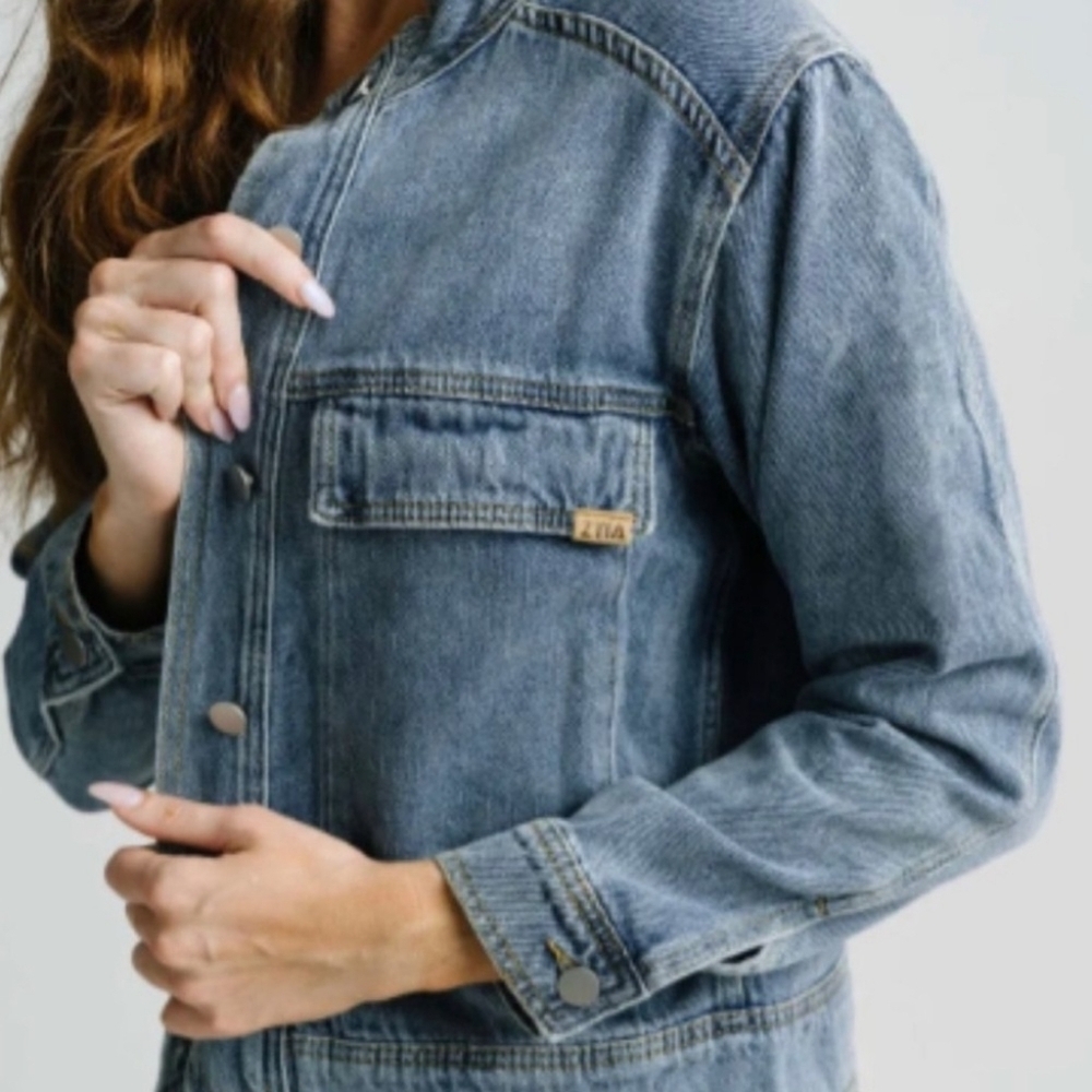 ZYIA  Crossroad Denim Jacket Size XXL - Picture 6 of 12